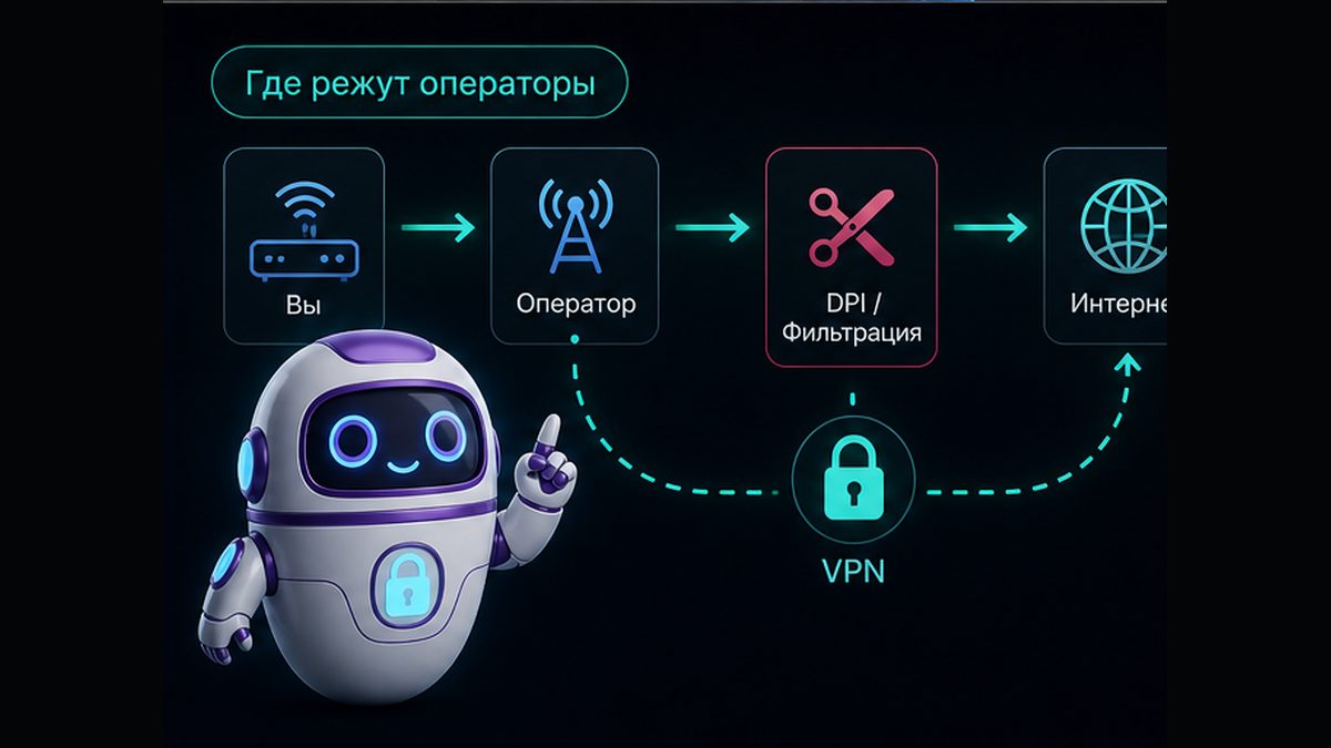 Иллюстрация: WARP на мобильном интернете и Wi-Fi: где режут операторы