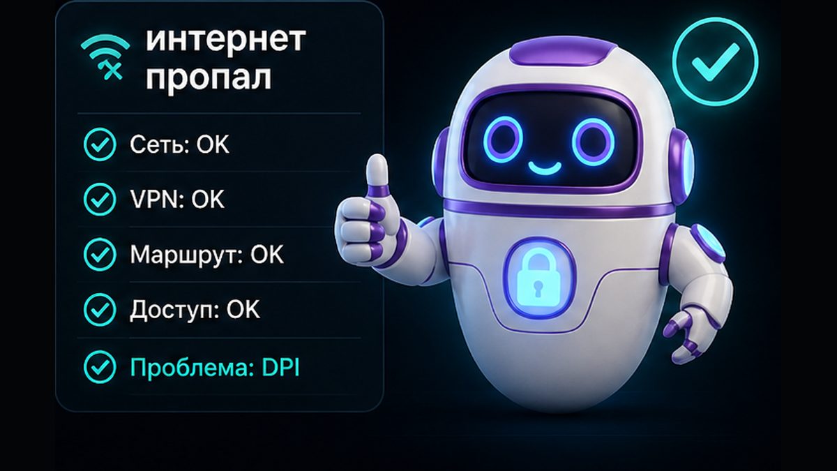 Иллюстрация: Симптомы: timeout, «интернет пропал» и ERR_NAME_NOT_RESOLVED
