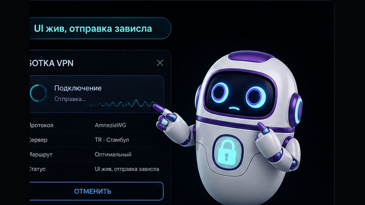 Иллюстрация: Тихое замедление мессенджеров: UI жив, отправка зависла