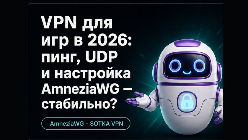 Обложка: VPN для игр в 2026: пинг, UDP и настройка AmneziaWG