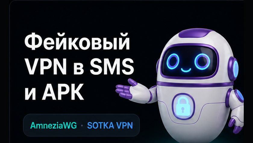 Обложка: Фейковый VPN в SMS и APK: как не попасть на мошенников и настроить AmneziaWG