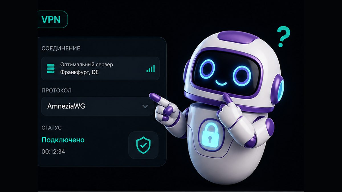 Иллюстрация: VPN тормозит: подключено, но скорость падает до 2–10 Мбит/с